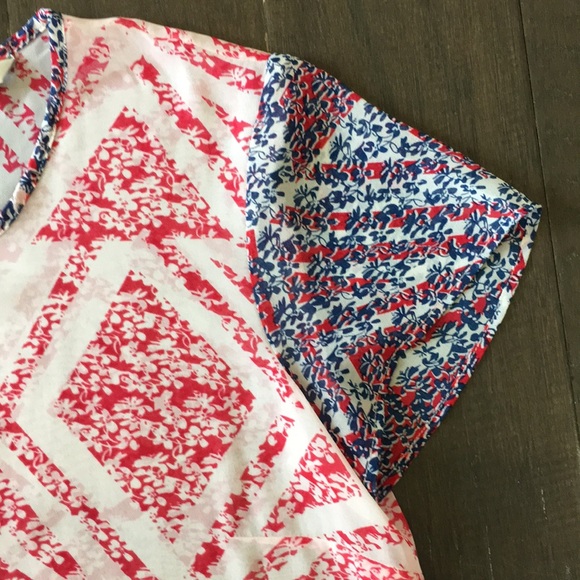 CAbi Red, White, & Blue Top - Picture 6 of 10